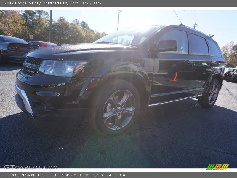 Pitch Black / Black 2017 Dodge Journey Crossroad Plus