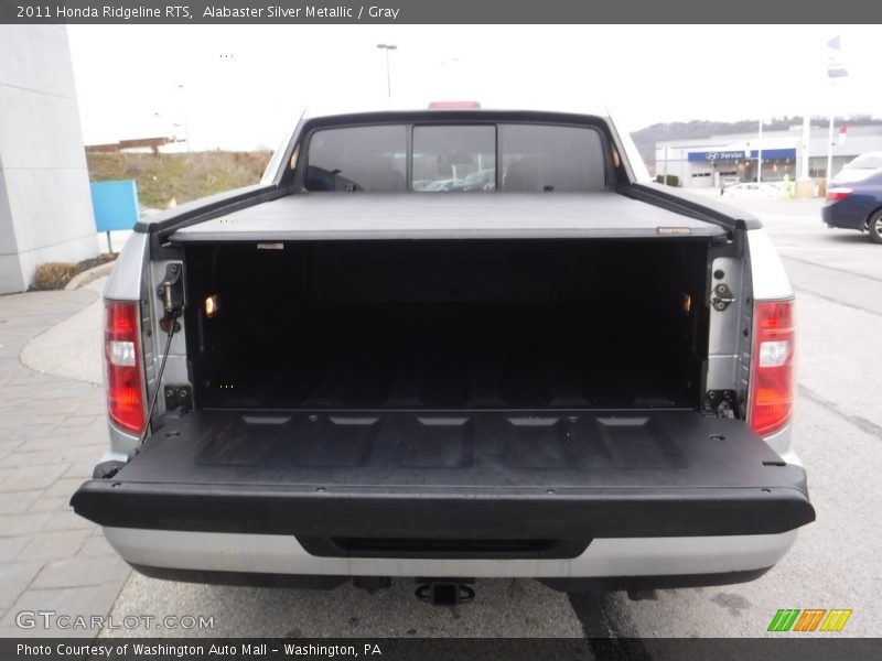 Alabaster Silver Metallic / Gray 2011 Honda Ridgeline RTS