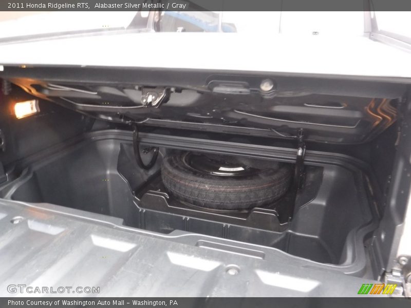 Alabaster Silver Metallic / Gray 2011 Honda Ridgeline RTS