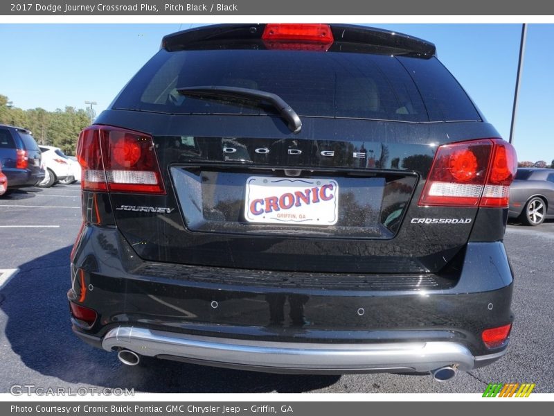 Pitch Black / Black 2017 Dodge Journey Crossroad Plus