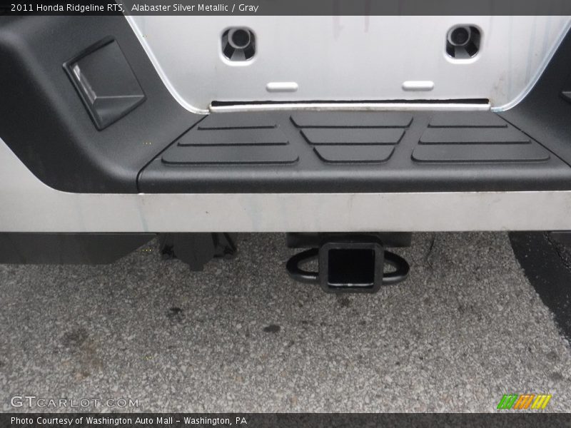 Alabaster Silver Metallic / Gray 2011 Honda Ridgeline RTS