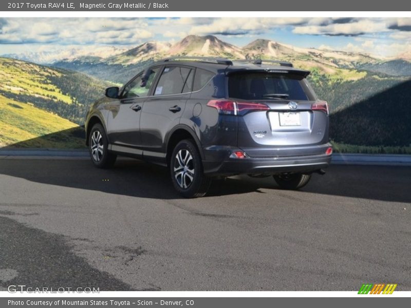 Magnetic Gray Metallic / Black 2017 Toyota RAV4 LE