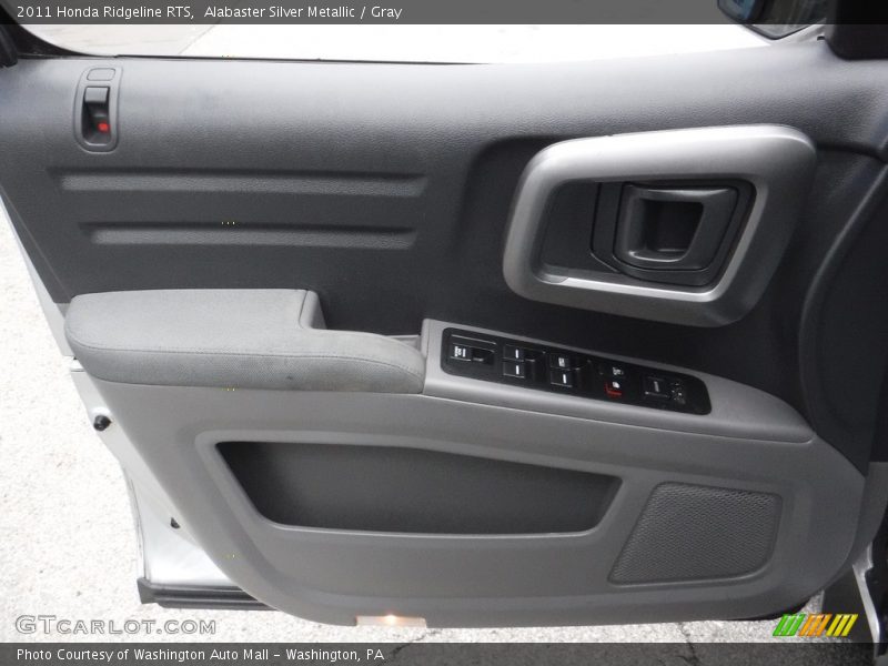 Alabaster Silver Metallic / Gray 2011 Honda Ridgeline RTS