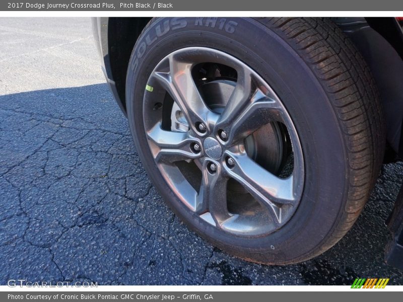 Pitch Black / Black 2017 Dodge Journey Crossroad Plus