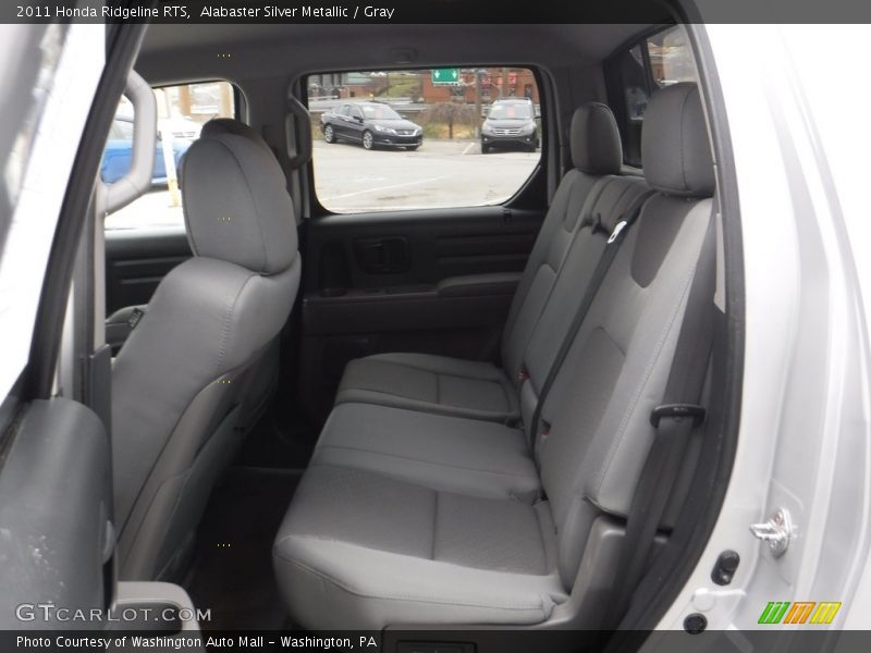 Alabaster Silver Metallic / Gray 2011 Honda Ridgeline RTS