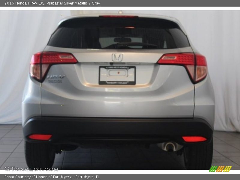 Alabaster Silver Metallic / Gray 2016 Honda HR-V EX