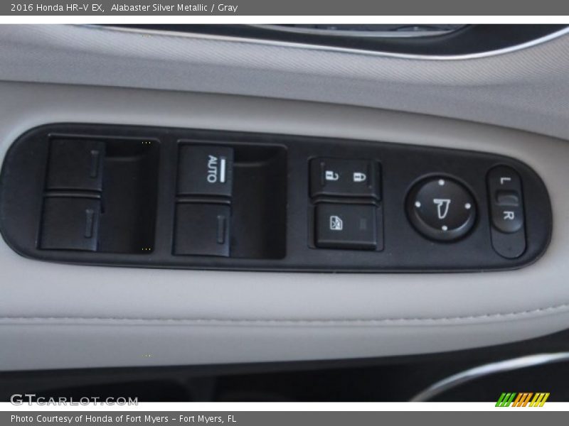 Alabaster Silver Metallic / Gray 2016 Honda HR-V EX