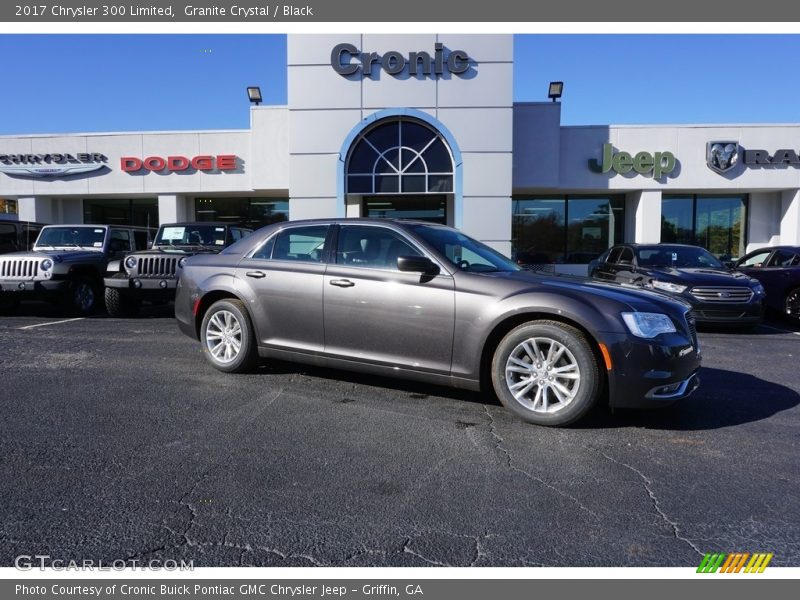 Granite Crystal / Black 2017 Chrysler 300 Limited