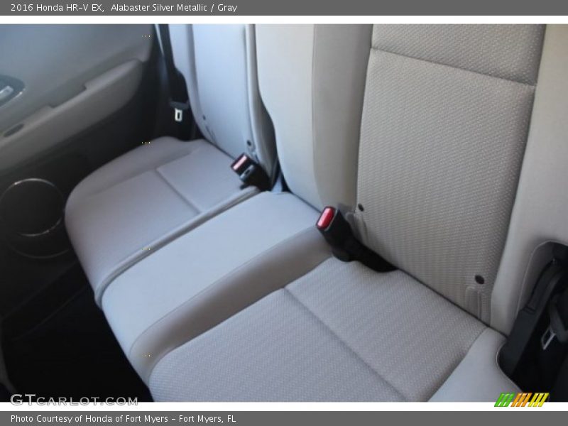 Alabaster Silver Metallic / Gray 2016 Honda HR-V EX