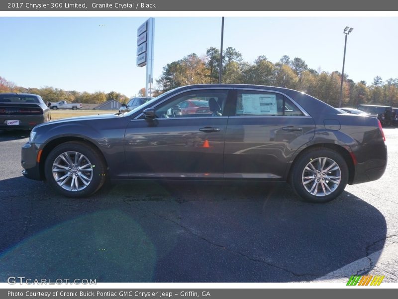 Granite Crystal / Black 2017 Chrysler 300 Limited