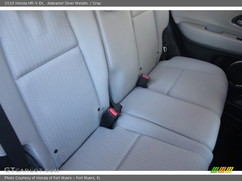 Alabaster Silver Metallic / Gray 2016 Honda HR-V EX