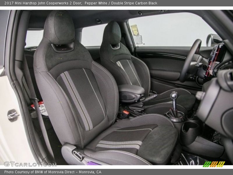  2017 Hardtop John Cooperworks 2 Door Double Stripe Carbon Black Interior