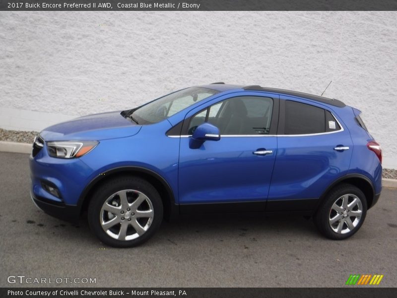  2017 Encore Preferred II AWD Coastal Blue Metallic
