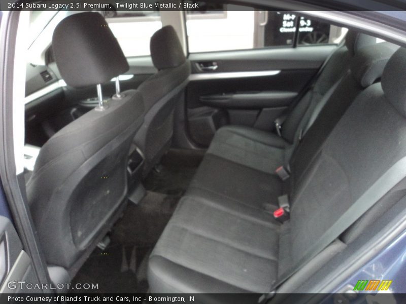 Twilight Blue Metallic / Black 2014 Subaru Legacy 2.5i Premium