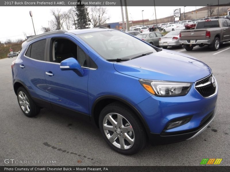 Front 3/4 View of 2017 Encore Preferred II AWD