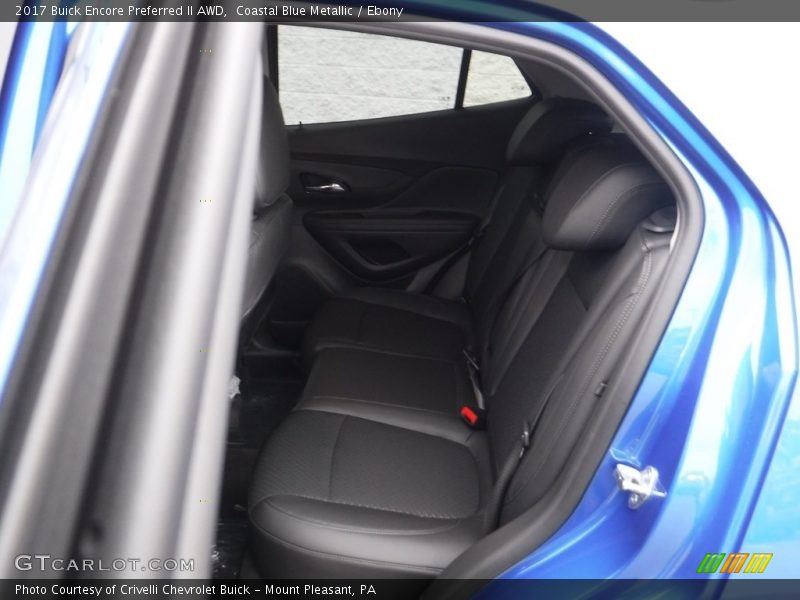 Coastal Blue Metallic / Ebony 2017 Buick Encore Preferred II AWD