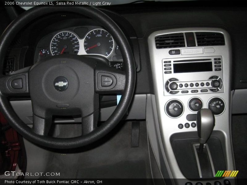 Salsa Red Metallic / Light Gray 2006 Chevrolet Equinox LS