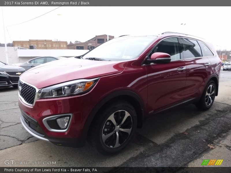 Remington Red / Black 2017 Kia Sorento EX AWD