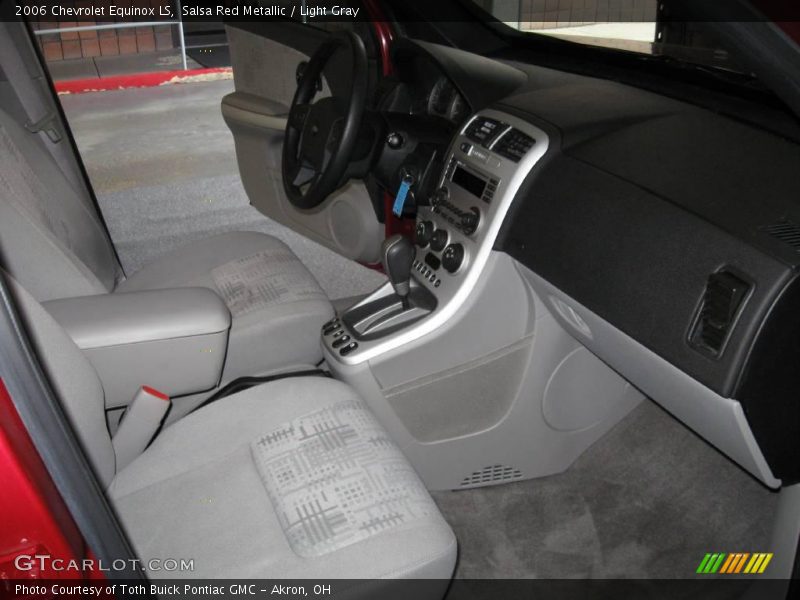 Salsa Red Metallic / Light Gray 2006 Chevrolet Equinox LS