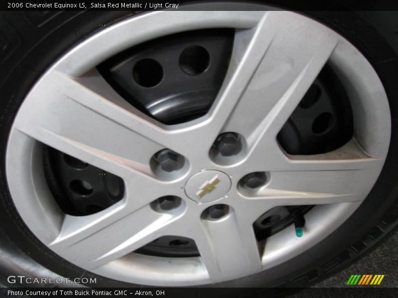 Salsa Red Metallic / Light Gray 2006 Chevrolet Equinox LS