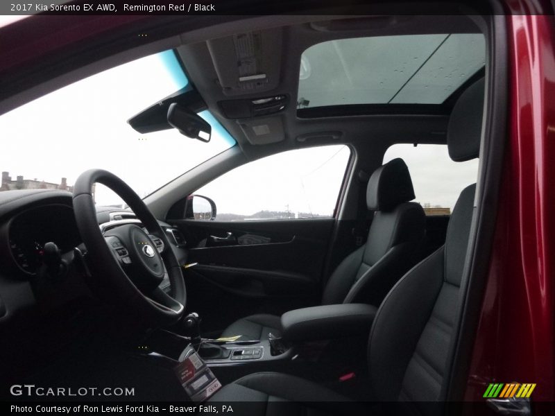 Remington Red / Black 2017 Kia Sorento EX AWD
