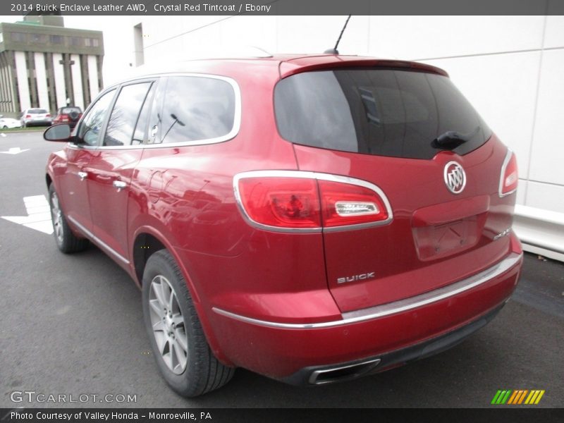 Crystal Red Tintcoat / Ebony 2014 Buick Enclave Leather AWD