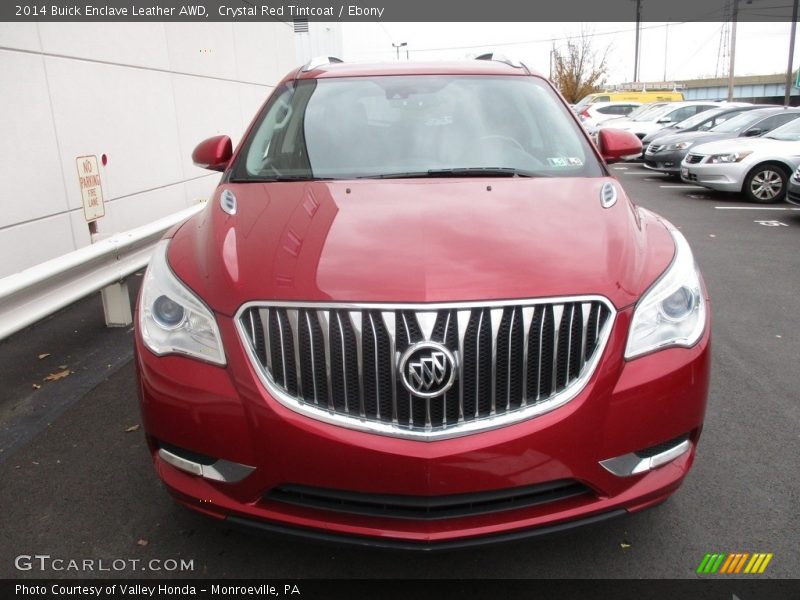 Crystal Red Tintcoat / Ebony 2014 Buick Enclave Leather AWD