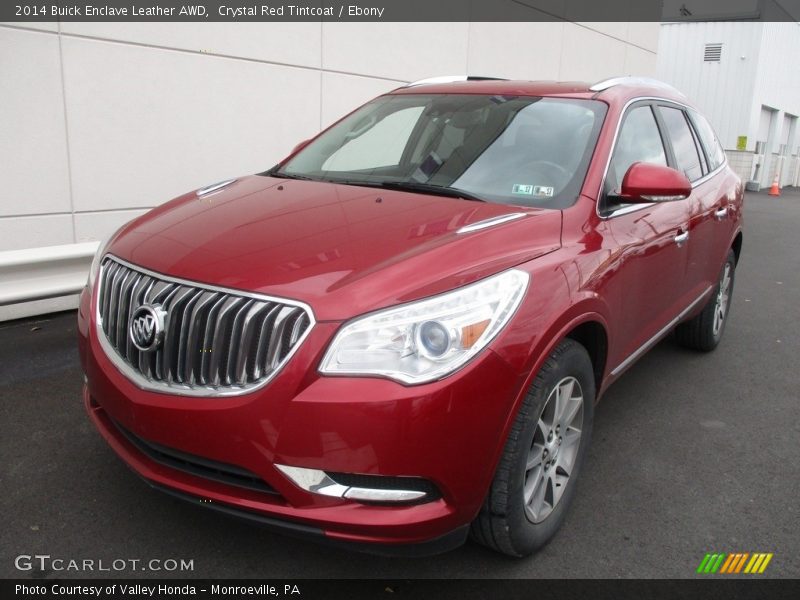 Crystal Red Tintcoat / Ebony 2014 Buick Enclave Leather AWD