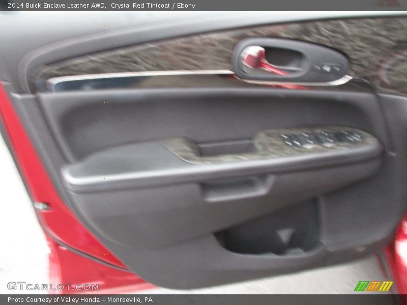 Crystal Red Tintcoat / Ebony 2014 Buick Enclave Leather AWD