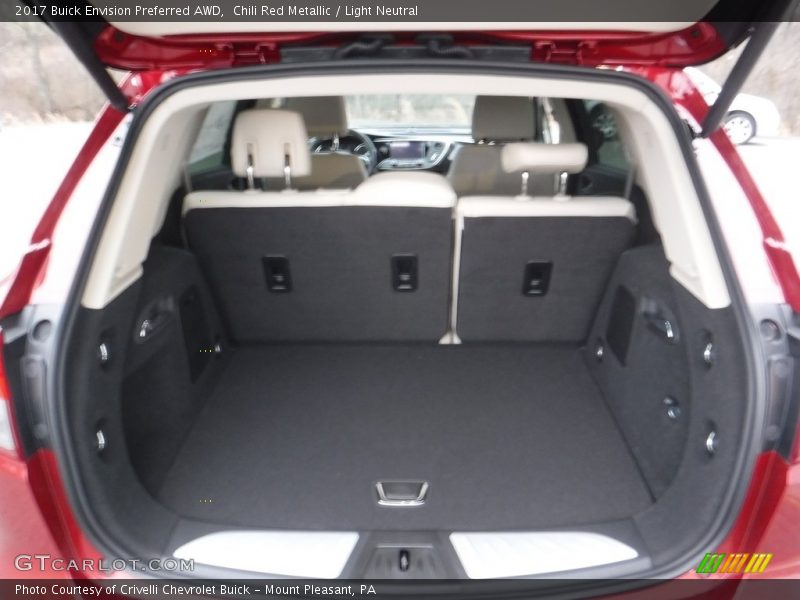 Chili Red Metallic / Light Neutral 2017 Buick Envision Preferred AWD