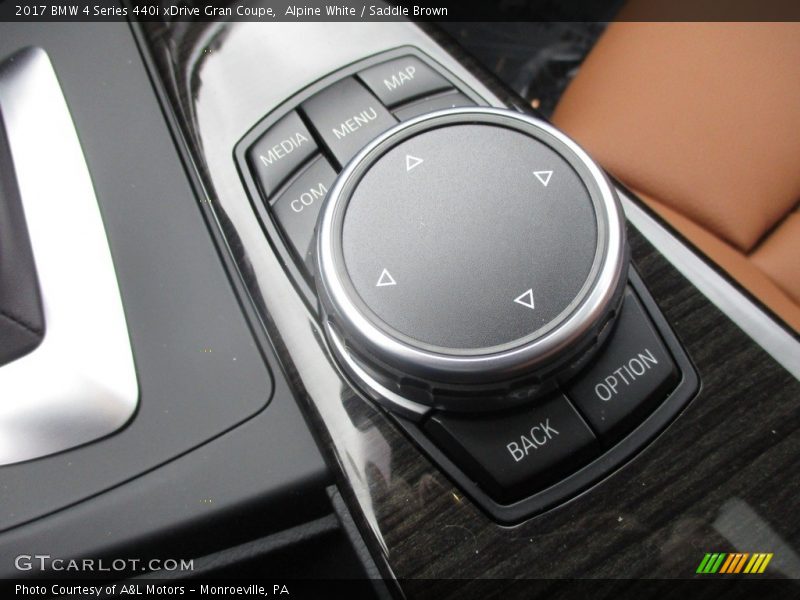 Controls of 2017 4 Series 440i xDrive Gran Coupe