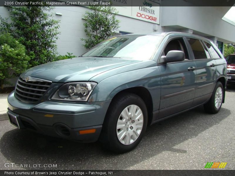 Magnesium Green Pearl / Light Taupe 2006 Chrysler Pacifica