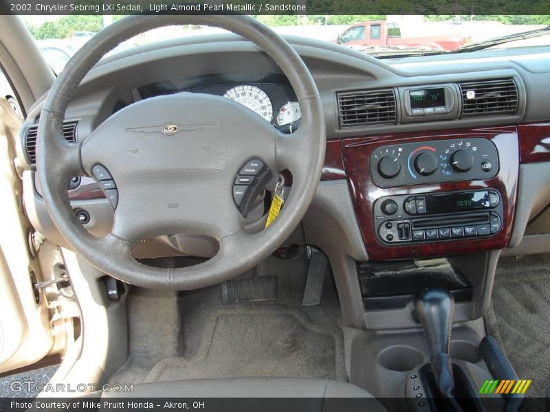 Light Almond Pearl Metallic / Sandstone 2002 Chrysler Sebring LXi Sedan