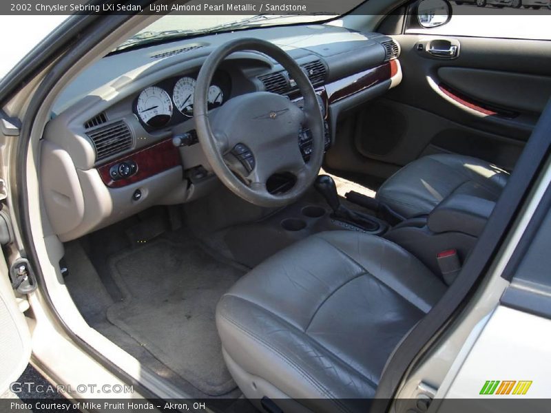 Light Almond Pearl Metallic / Sandstone 2002 Chrysler Sebring LXi Sedan