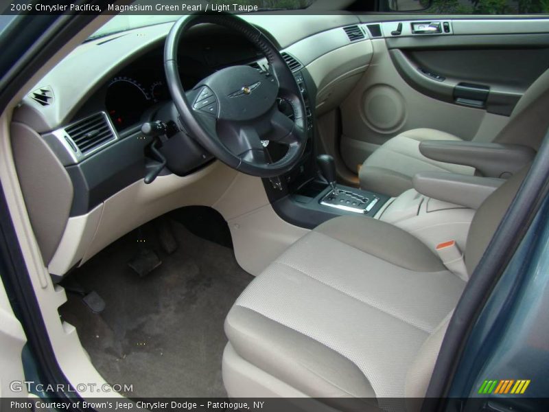 Magnesium Green Pearl / Light Taupe 2006 Chrysler Pacifica