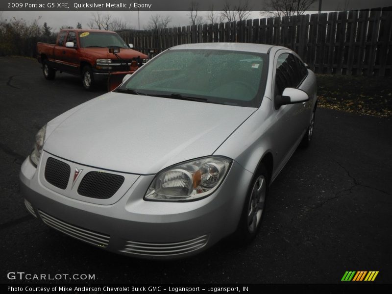 Quicksilver Metallic / Ebony 2009 Pontiac G5 XFE