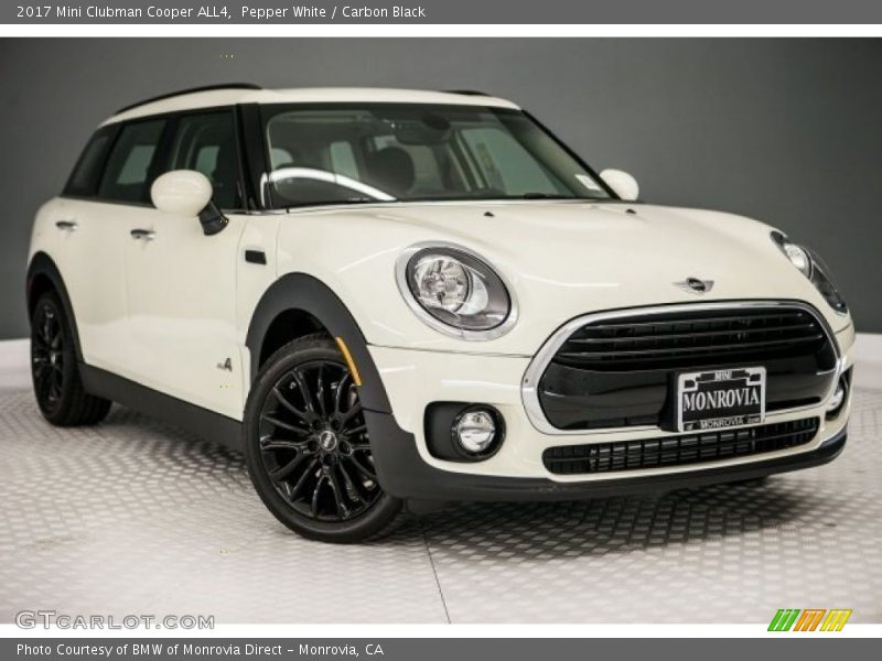 Pepper White / Carbon Black 2017 Mini Clubman Cooper ALL4