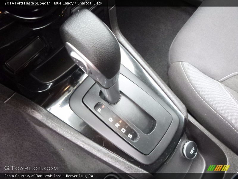Blue Candy / Charcoal Black 2014 Ford Fiesta SE Sedan