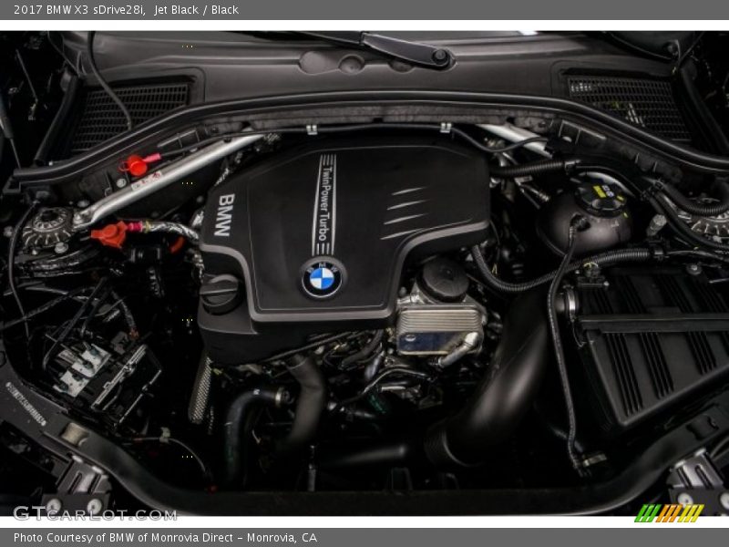 Jet Black / Black 2017 BMW X3 sDrive28i