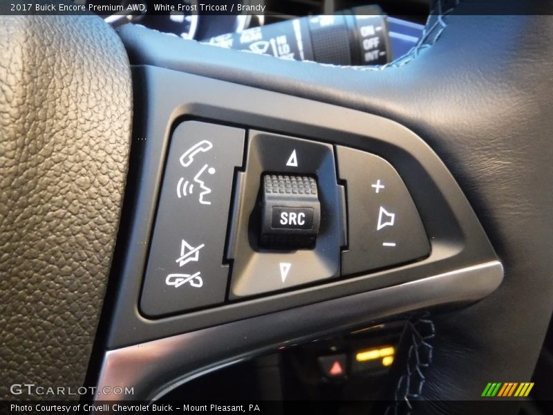 Controls of 2017 Encore Premium AWD