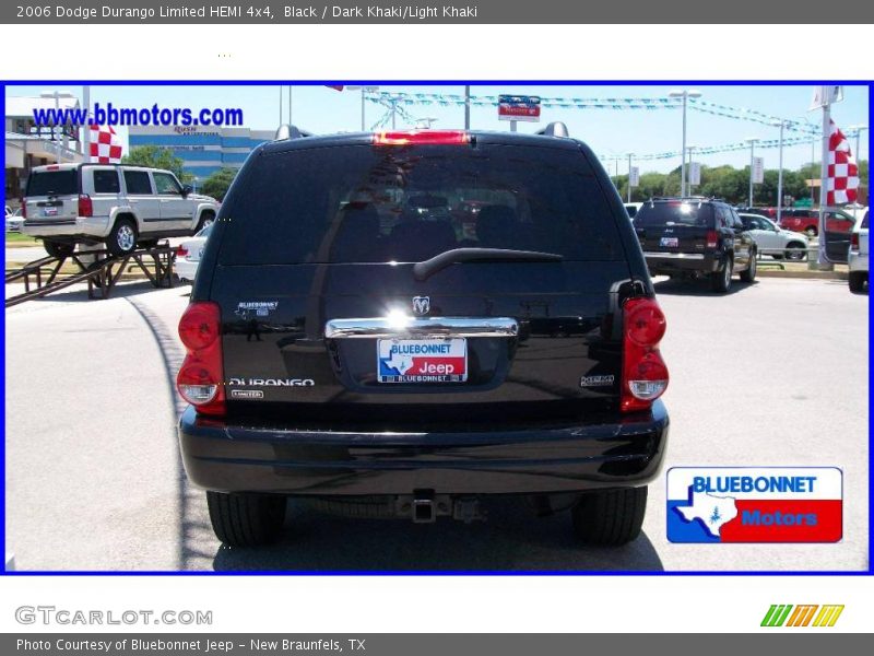 Black / Dark Khaki/Light Khaki 2006 Dodge Durango Limited HEMI 4x4