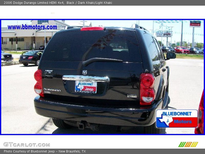 Black / Dark Khaki/Light Khaki 2006 Dodge Durango Limited HEMI 4x4