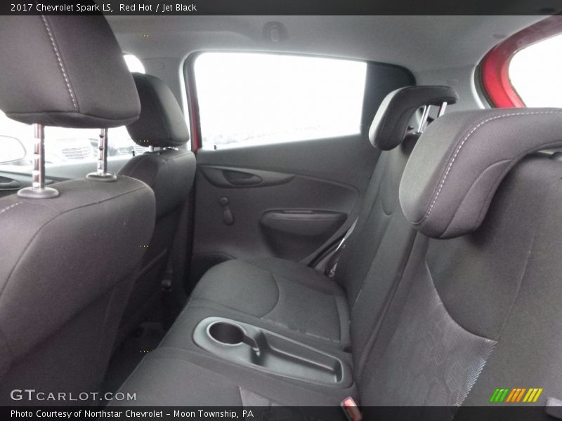 Red Hot / Jet Black 2017 Chevrolet Spark LS