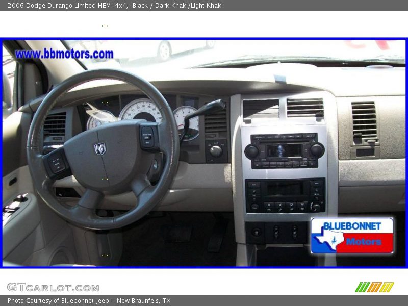 Black / Dark Khaki/Light Khaki 2006 Dodge Durango Limited HEMI 4x4