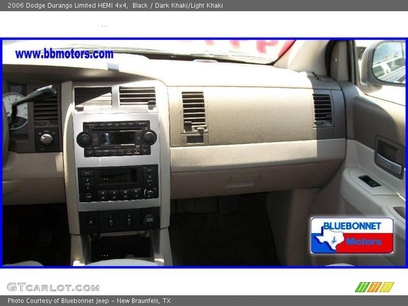Black / Dark Khaki/Light Khaki 2006 Dodge Durango Limited HEMI 4x4