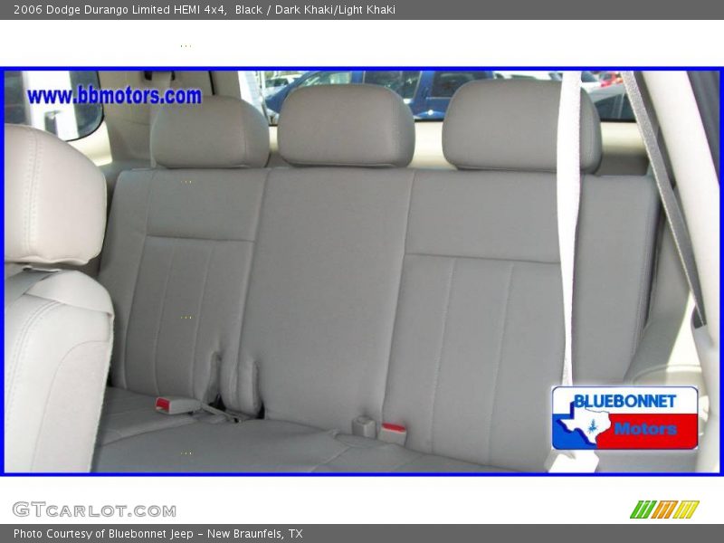 Black / Dark Khaki/Light Khaki 2006 Dodge Durango Limited HEMI 4x4