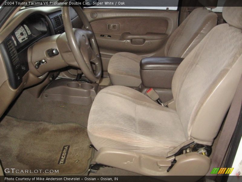 Super White / Oak 2004 Toyota Tacoma V6 PreRunner Double Cab