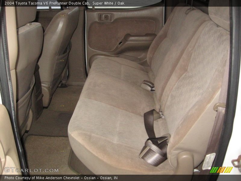 Super White / Oak 2004 Toyota Tacoma V6 PreRunner Double Cab