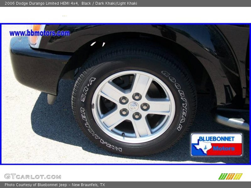 Black / Dark Khaki/Light Khaki 2006 Dodge Durango Limited HEMI 4x4