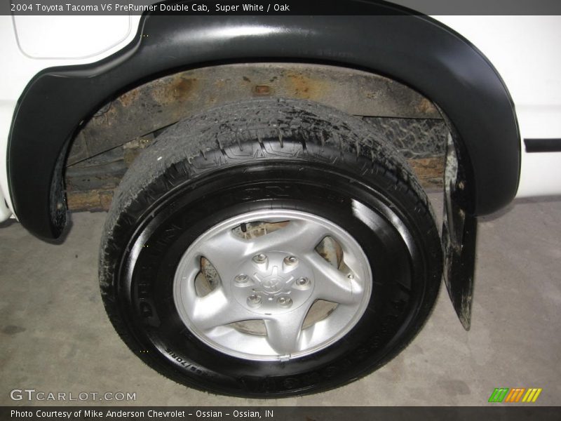 Super White / Oak 2004 Toyota Tacoma V6 PreRunner Double Cab
